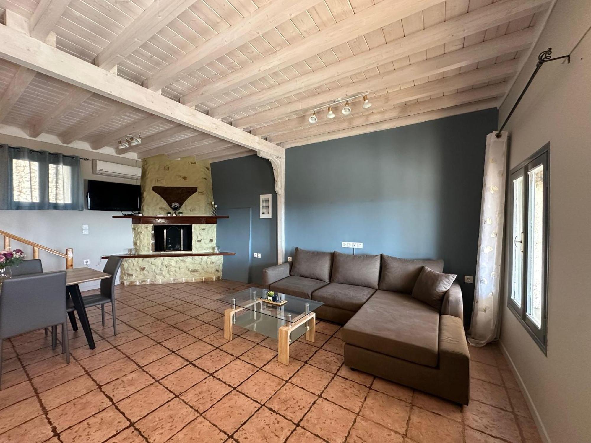 Eris Villa - Amazing View In Lefkada Frinion Bagian luar foto