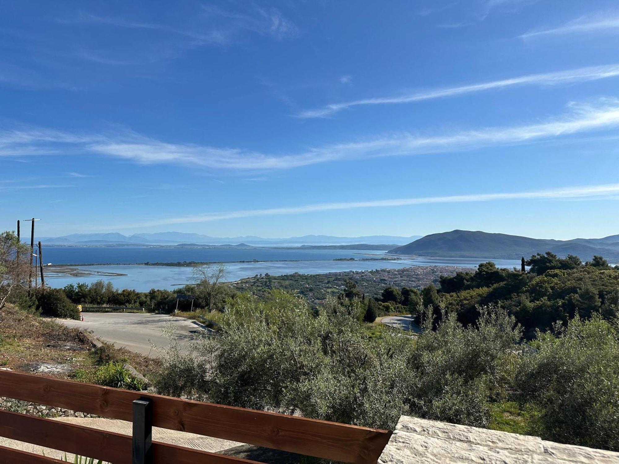 Eris Villa - Amazing View In Lefkada Frinion Bagian luar foto