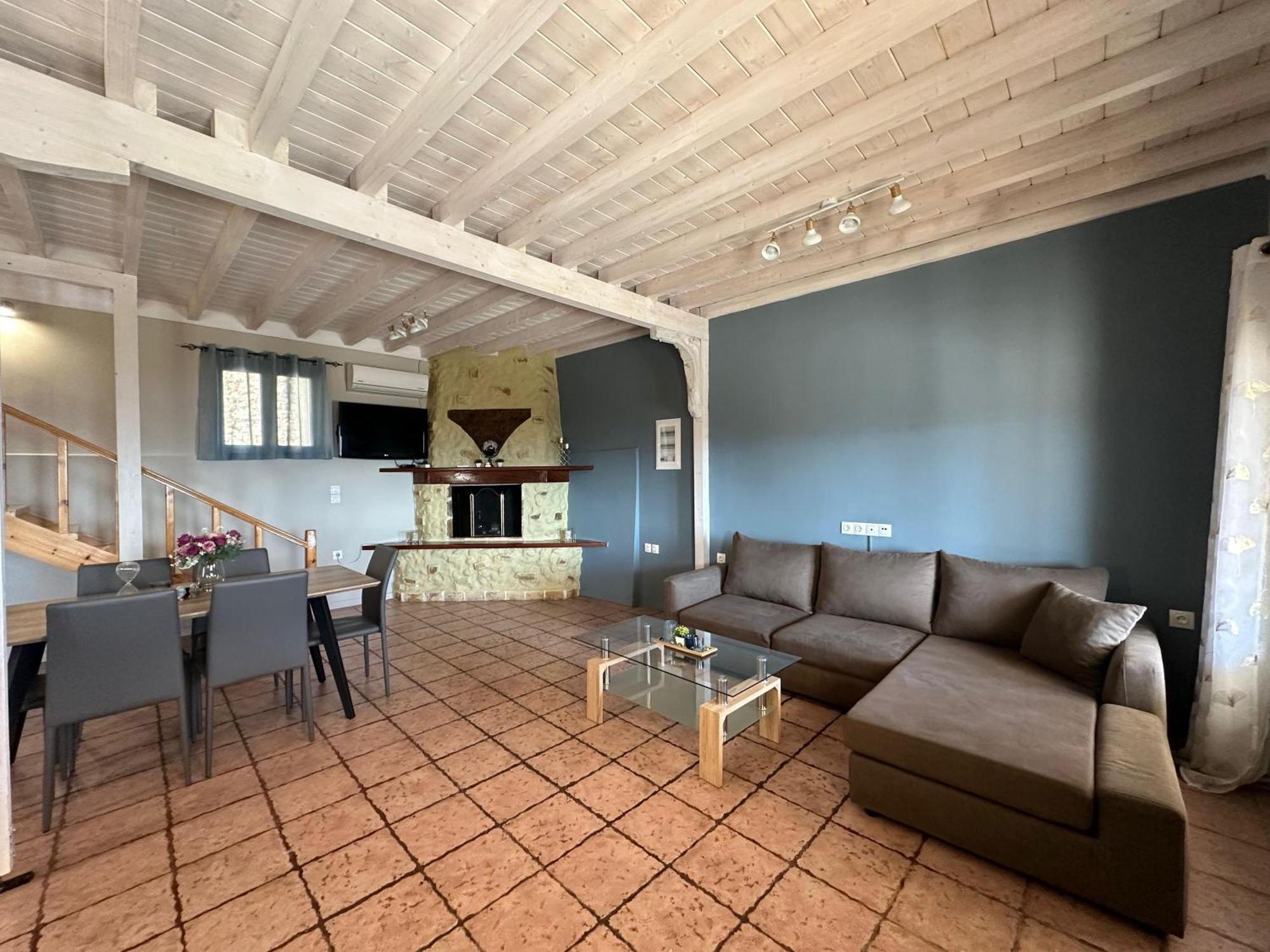 Eris Villa - Amazing View In Lefkada Frinion Bagian luar foto